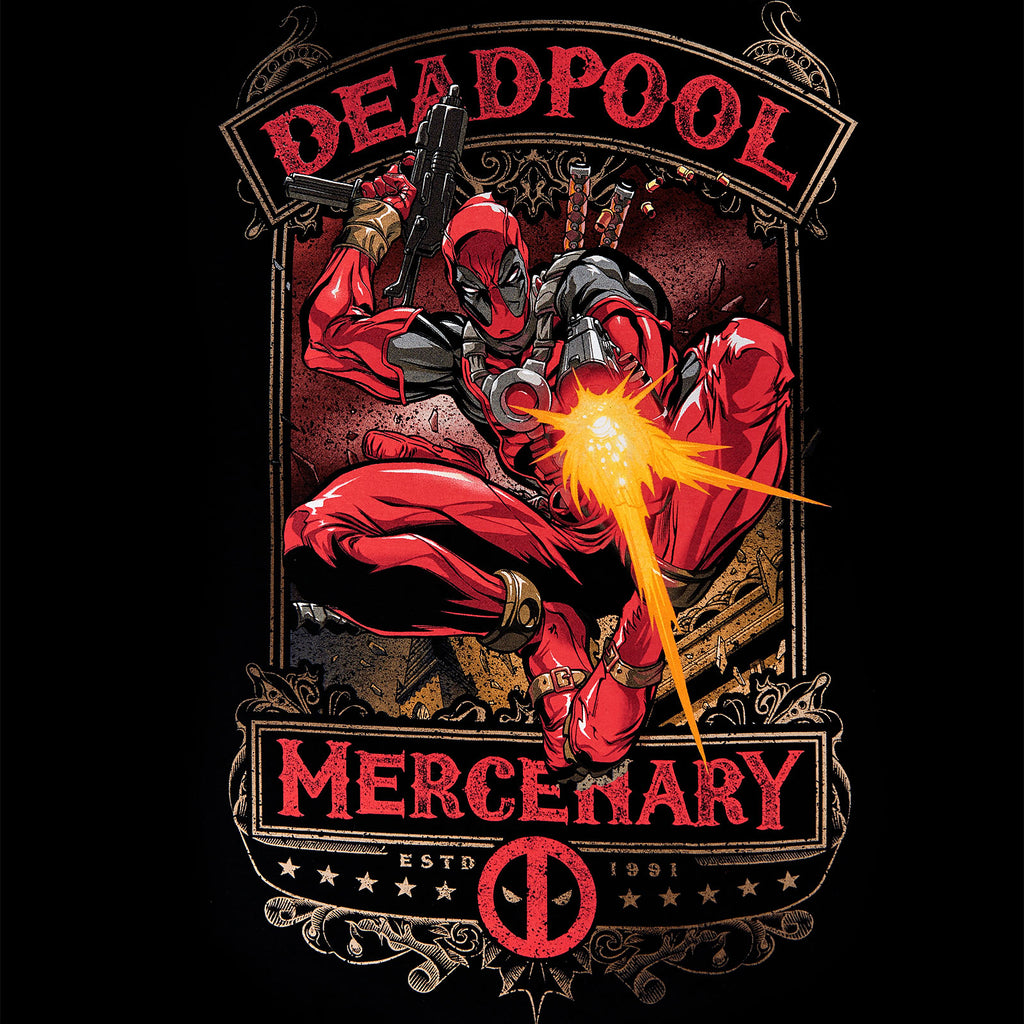 Immagine del prodotto Deadpool - T-shirt Mercenary nera