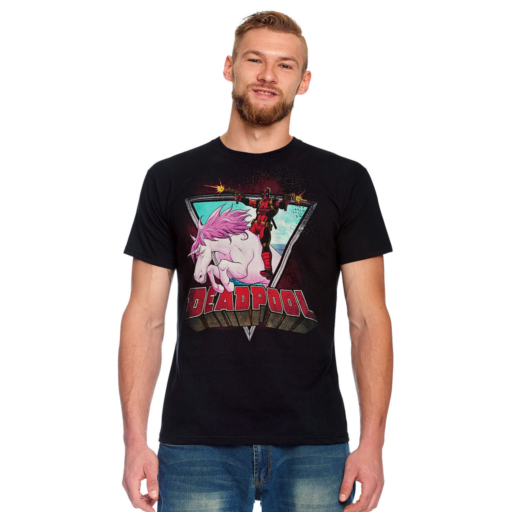 Immagine del prodotto Deadpool - T-shirt Unicorn Ride nera