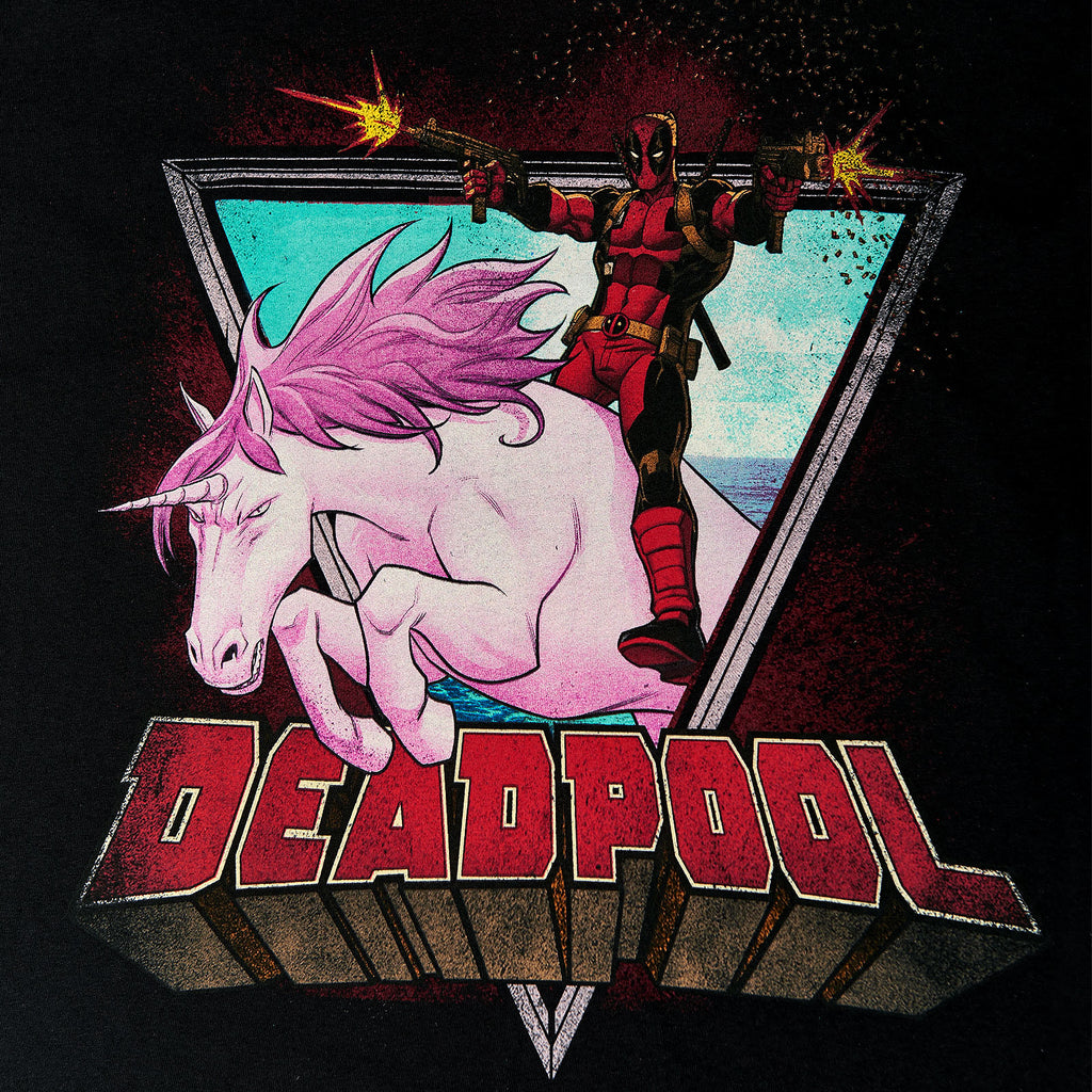 Immagine del prodotto Deadpool - T-shirt Unicorn Ride nera