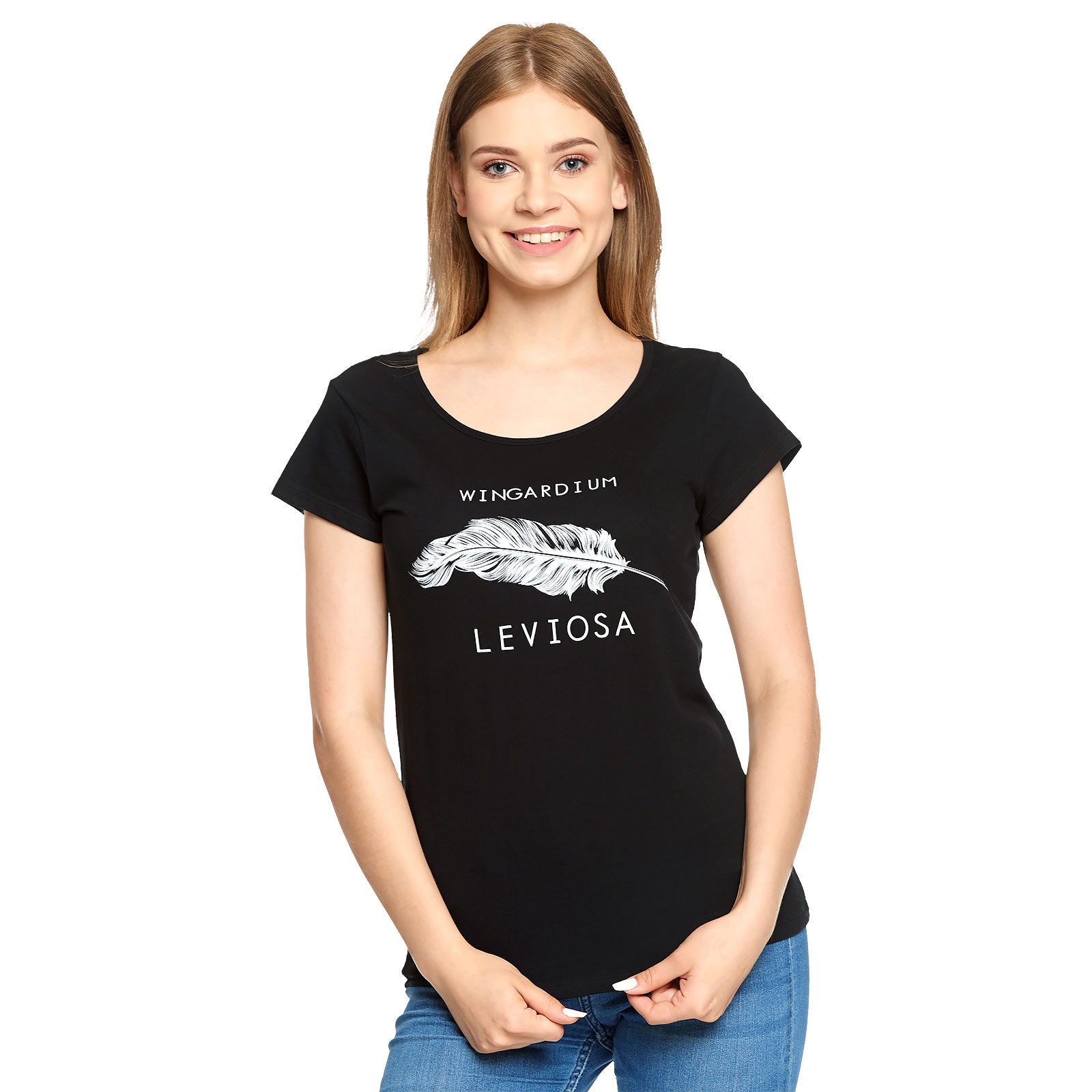 Immagine del prodotto Harry Potter - T-shirt Wingardium Leviosa da donna nera