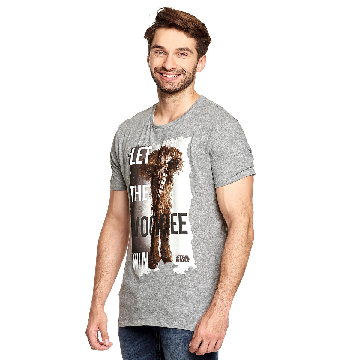 Immagine del prodotto Star Wars - Lascia che il Wookiee vinca T-shirt grigia