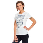 Immagine del prodotto Alice nel paese delle meraviglie - Adventures in Wonderland T-shirt donna bianca