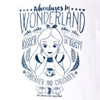 Immagine del prodotto Alice nel paese delle meraviglie - Adventures in Wonderland T-shirt donna bianca
