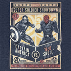 Immagine del prodotto Maglietta blu di Captain America - Super Soldier Showdown