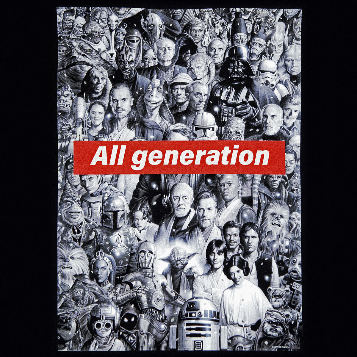 Immagine del prodotto Star Wars - T-shirt All Generation nera