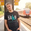 Immagine del prodotto Star Wars - Never Go Solo T-Shirt grigia