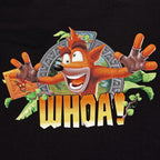 Immagine del prodotto Crash Bandicoot - Whoa T-shirt nera