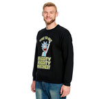 Immagine del prodotto Rick e Morty - Maglione Riggity Wrecked nero