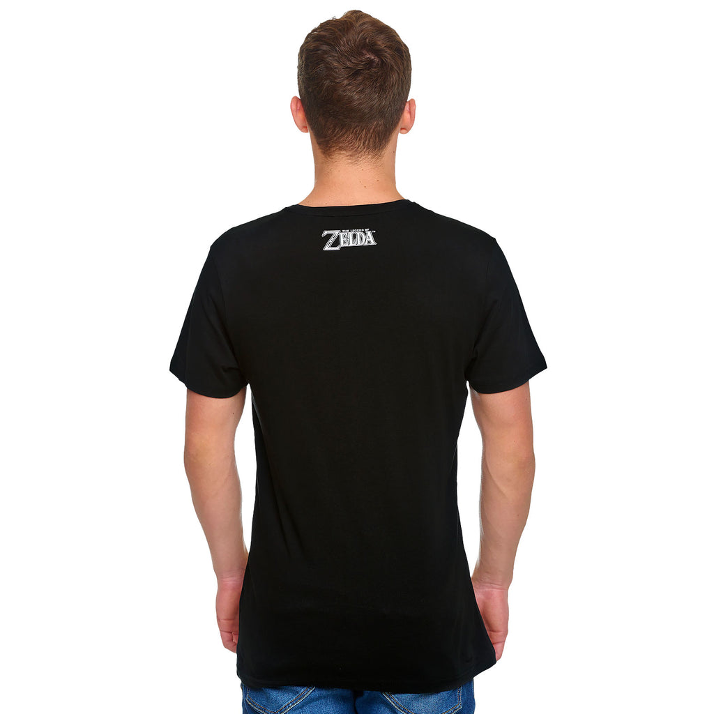 Immagine del prodotto Zelda - Regno di Hyrule T-shirt nera da propaganda