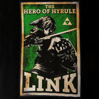 Product image Zelda - Link Hero of Hyrule Propaganda Poster T-Shirt Black