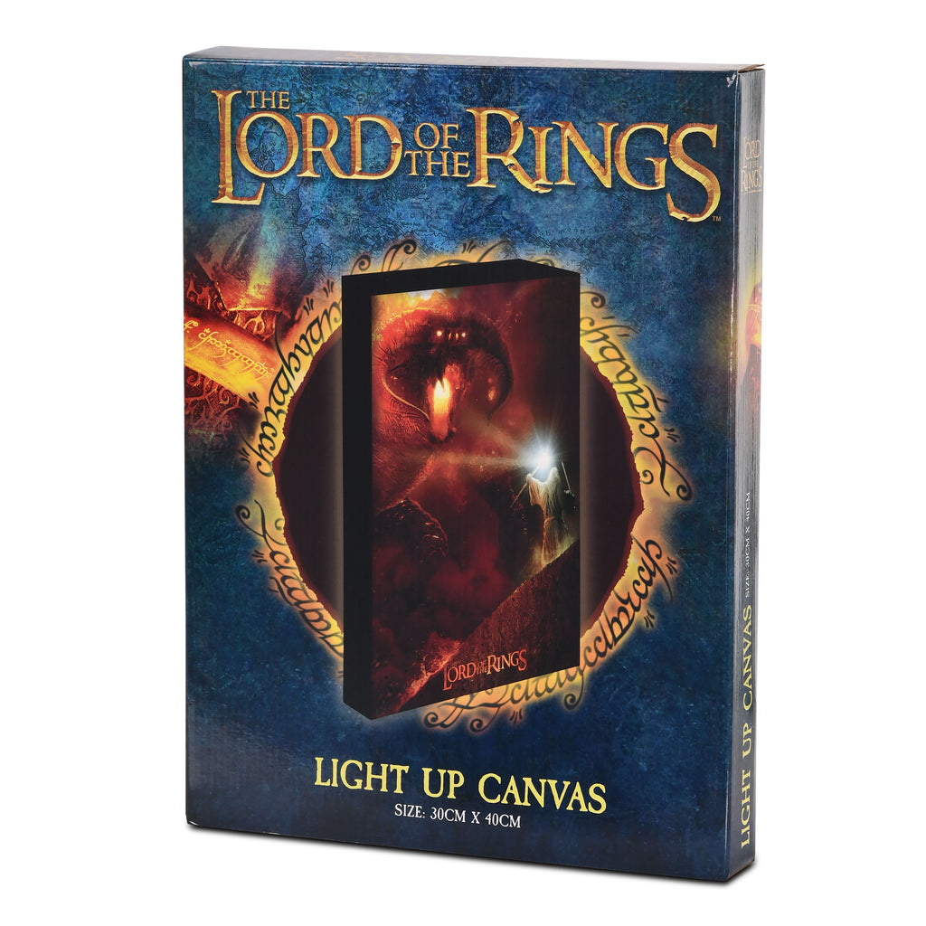Immagine del prodotto Signore degli Anelli - Gandalf vs. Balrog Quadro da parete con luce