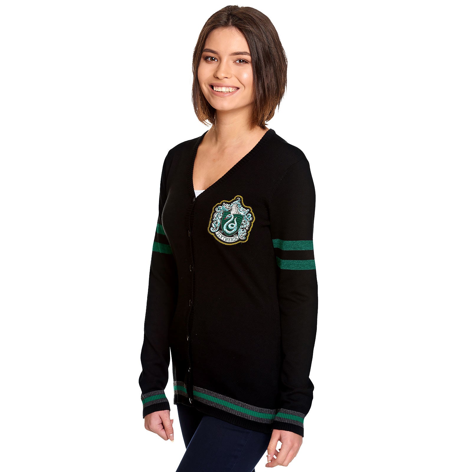 Immagine del prodotto Harry Potter - Cardigan da donna con stemma di Serpeverde