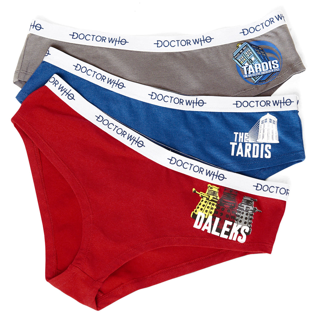 Immagine del prodotto Doctor Who - Tardis & Daleks Set di Slip 3 pezzi