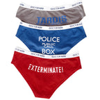Immagine del prodotto Doctor Who - Tardis & Daleks Set di Slip 3 pezzi
