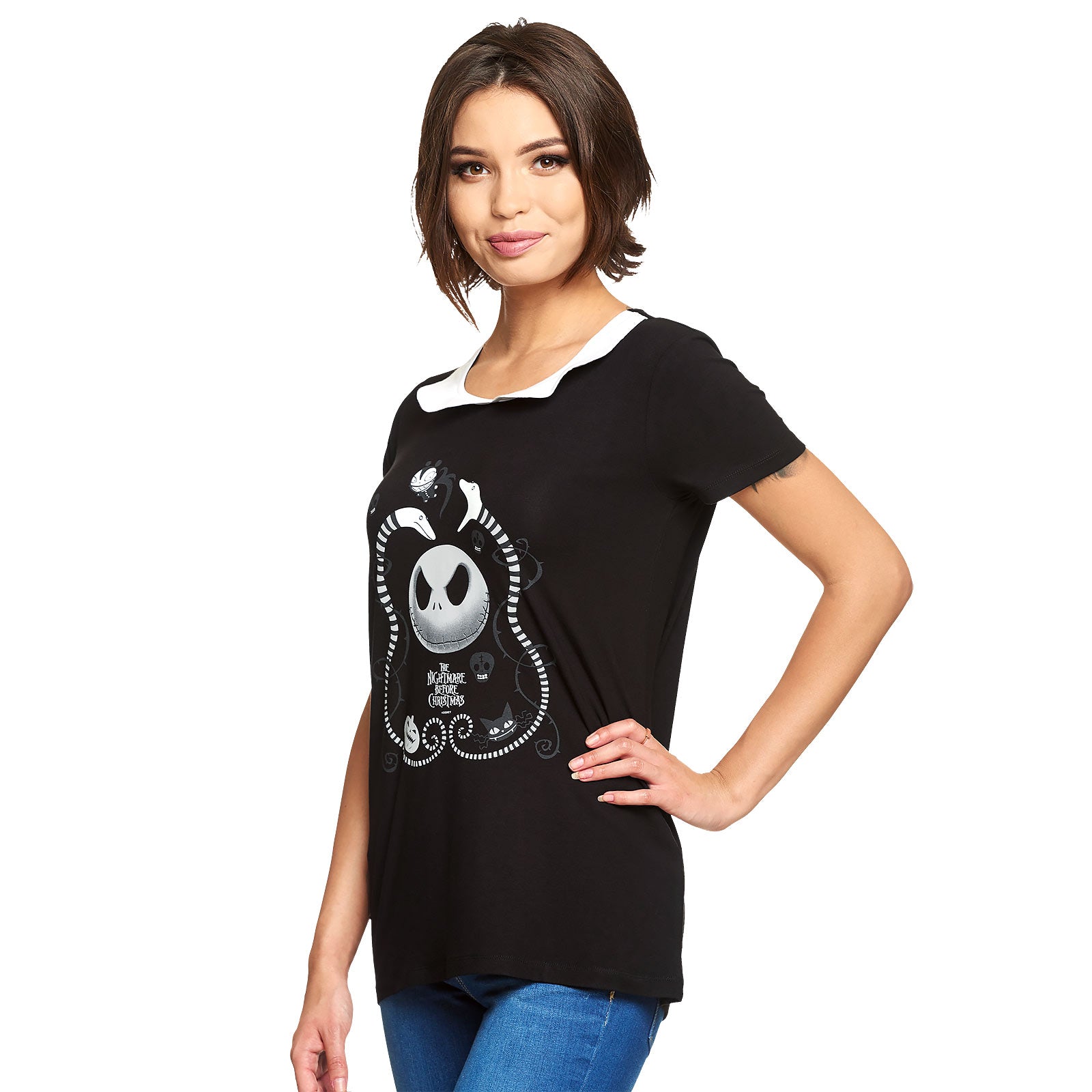 Immagine del prodotto Nightmare Before Christmas - T-shirt Donna Snakes & Skull