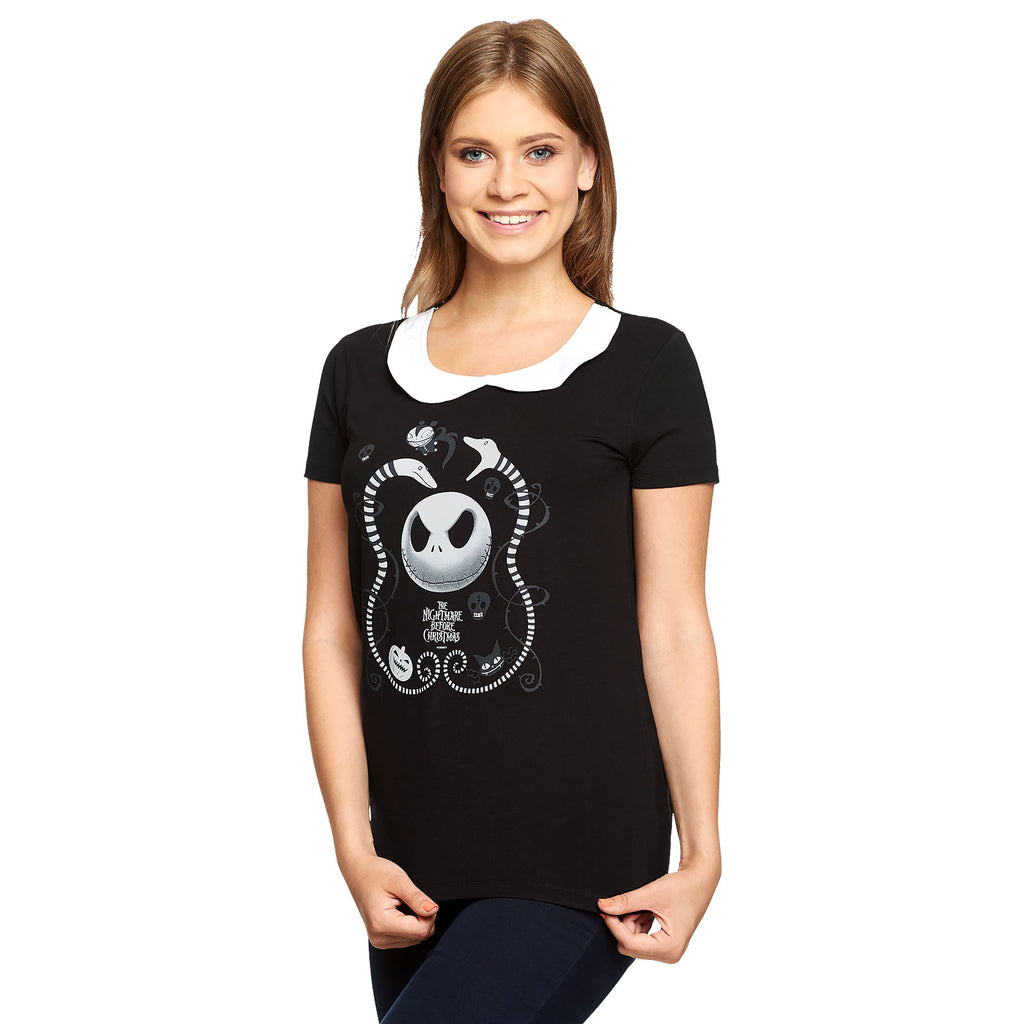 Immagine del prodotto Nightmare Before Christmas - T-shirt Donna Snakes & Skull