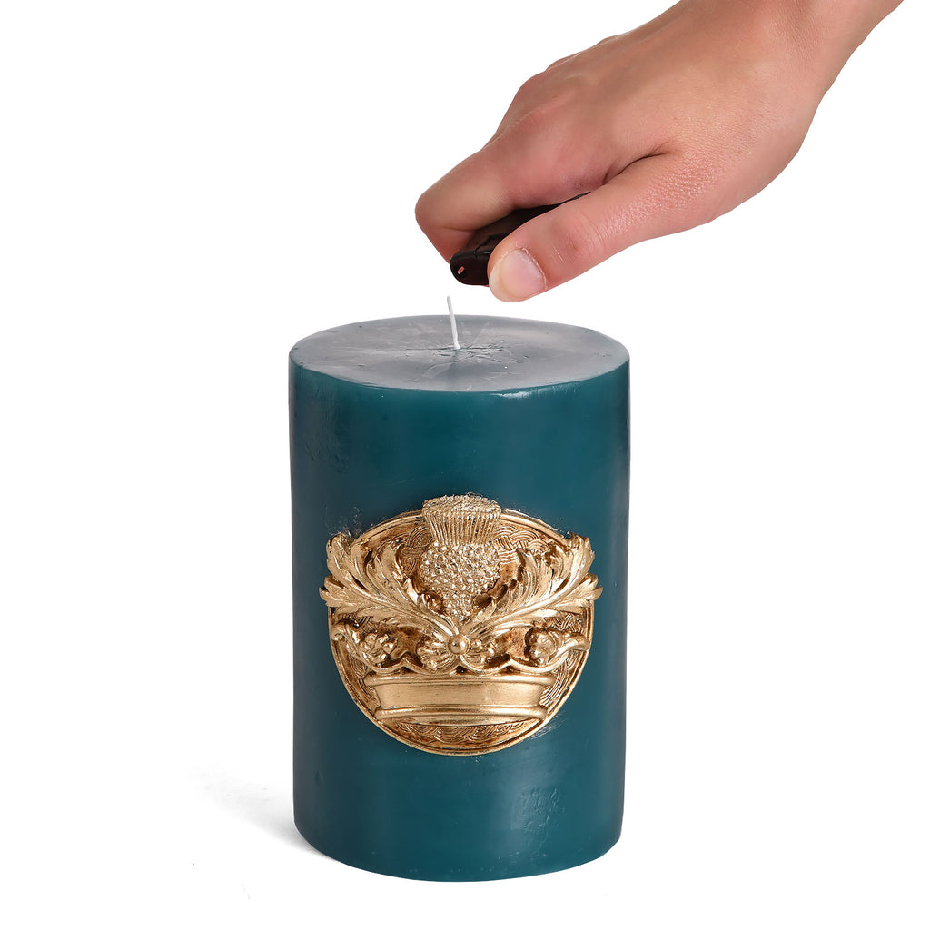 Immagine del prodotto Outlander - Candela XL con logo Corona & Cardo