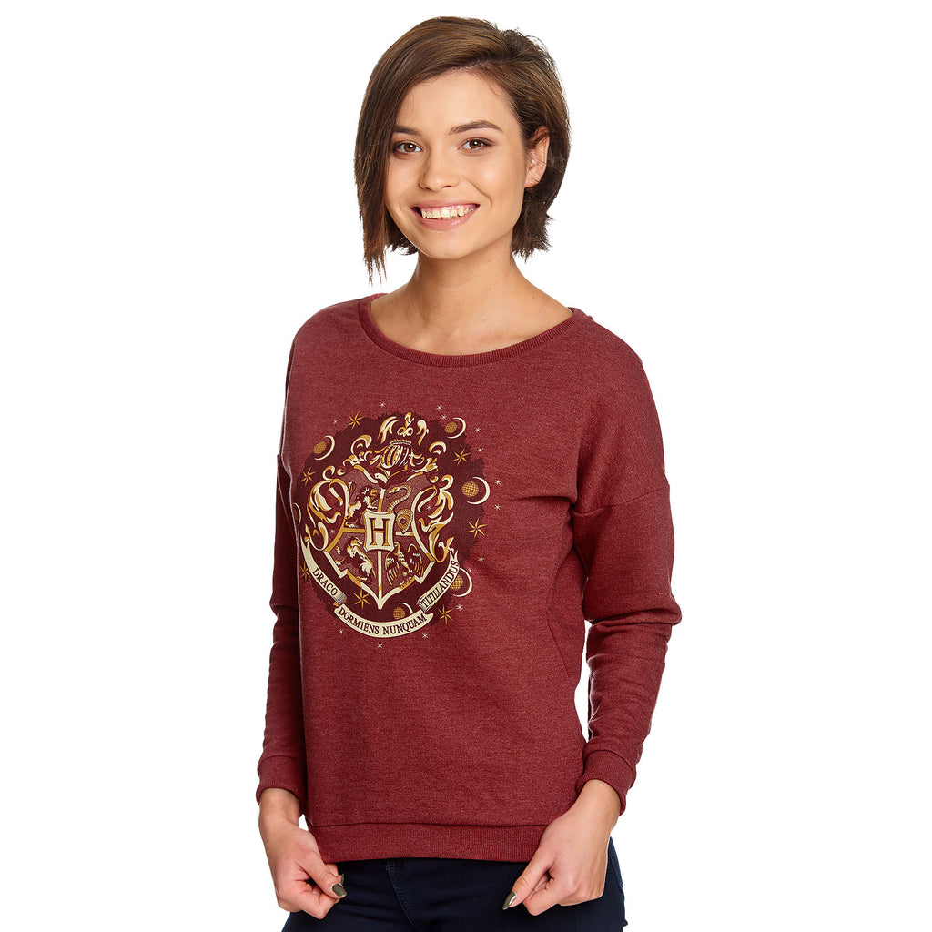 Immagine del prodotto Harry Potter - Maglione da donna con stemma di Hogwarts