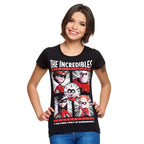 Immagine del prodotto The Incredibles - T-shirt da donna Parr Family nera