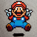 Immagine del prodotto Super Mario - T-shirt da donna Jump Pixel grigia