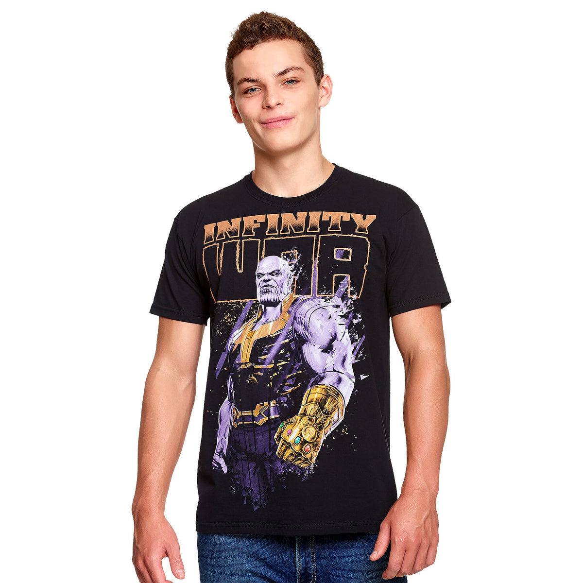 Immagine del prodotto Avengers - T-shirt nera Furious Thanos