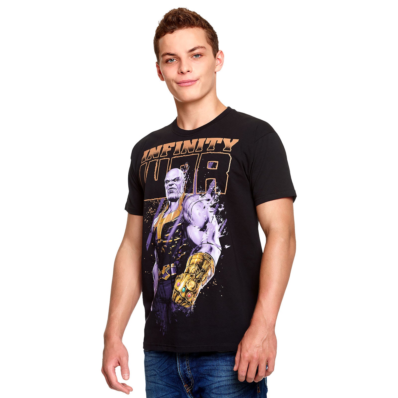 Immagine del prodotto Avengers - T-shirt nera Furious Thanos