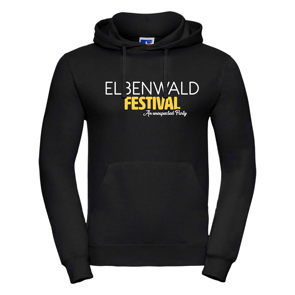 Immagine del prodotto Felpa con cappuccio nera del Festival Elbenwald