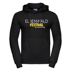 Immagine del prodotto Felpa con cappuccio nera del Festival Elbenwald