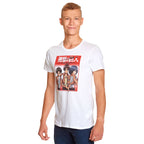 Immagine del prodotto Attack on Titan - T-shirt bianca del trio Survey Corps