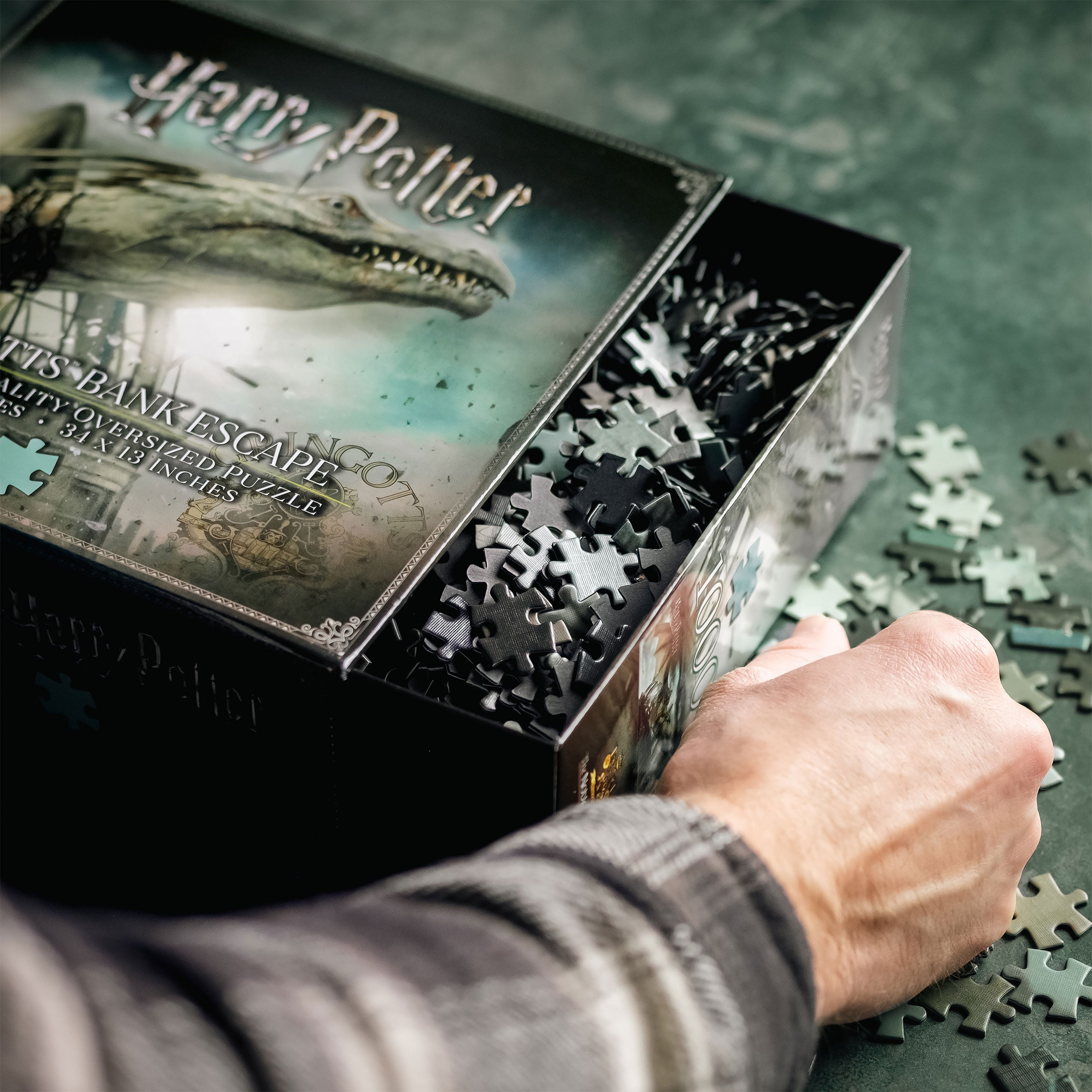 Immagine del prodotto Harry Potter - Puzzle Premium Banca Gringotts con Drago
