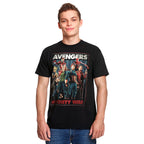 Immagine del prodotto Avengers - T-shirt Collage Eroi Infiniti nera