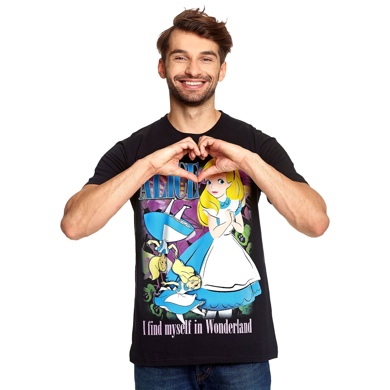 Immagine del prodotto Alice nel Paese delle Meraviglie - T-shirt 'Non come altre ragazze' nera