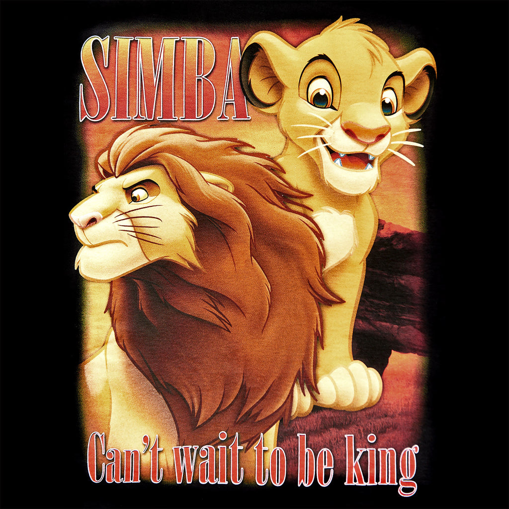 Immagine del prodotto Il Re Leone - Maglietta Simba Next King nera