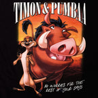 Immagine del prodotto Il Re Leone - Maglietta nera di Timon & Pumbaa
