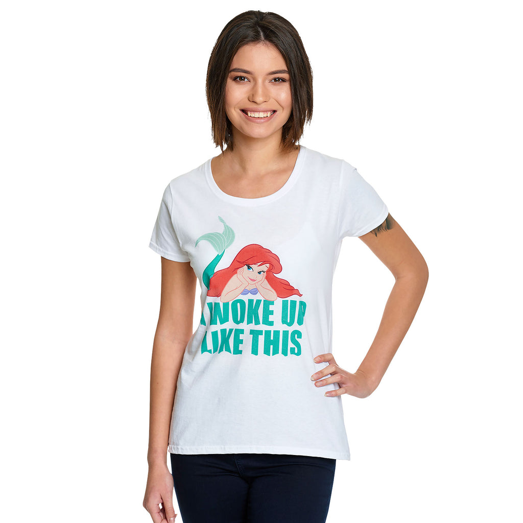 Product image Ariel - Woke Up Like This Ladies T-Shirt White