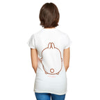Immagine del prodotto Molang - T-shirt Sorriso da donna bianca