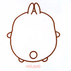 Immagine del prodotto Molang - T-shirt Sorriso da donna bianca
