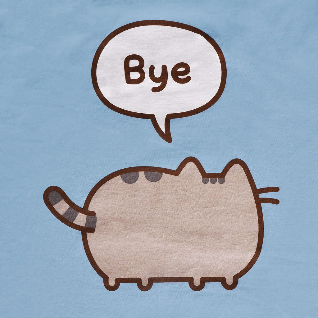 Immagine del prodotto Pusheen - Ciao Addio! T-shirt blu da donna