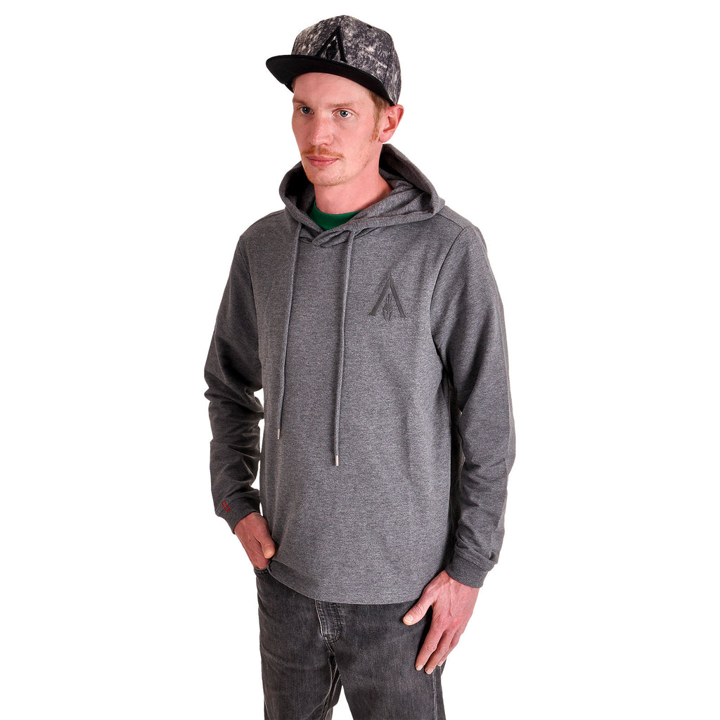 Immagine del prodotto Assassins Creed - Felpa con cappuccio grigia con logo Odyssey