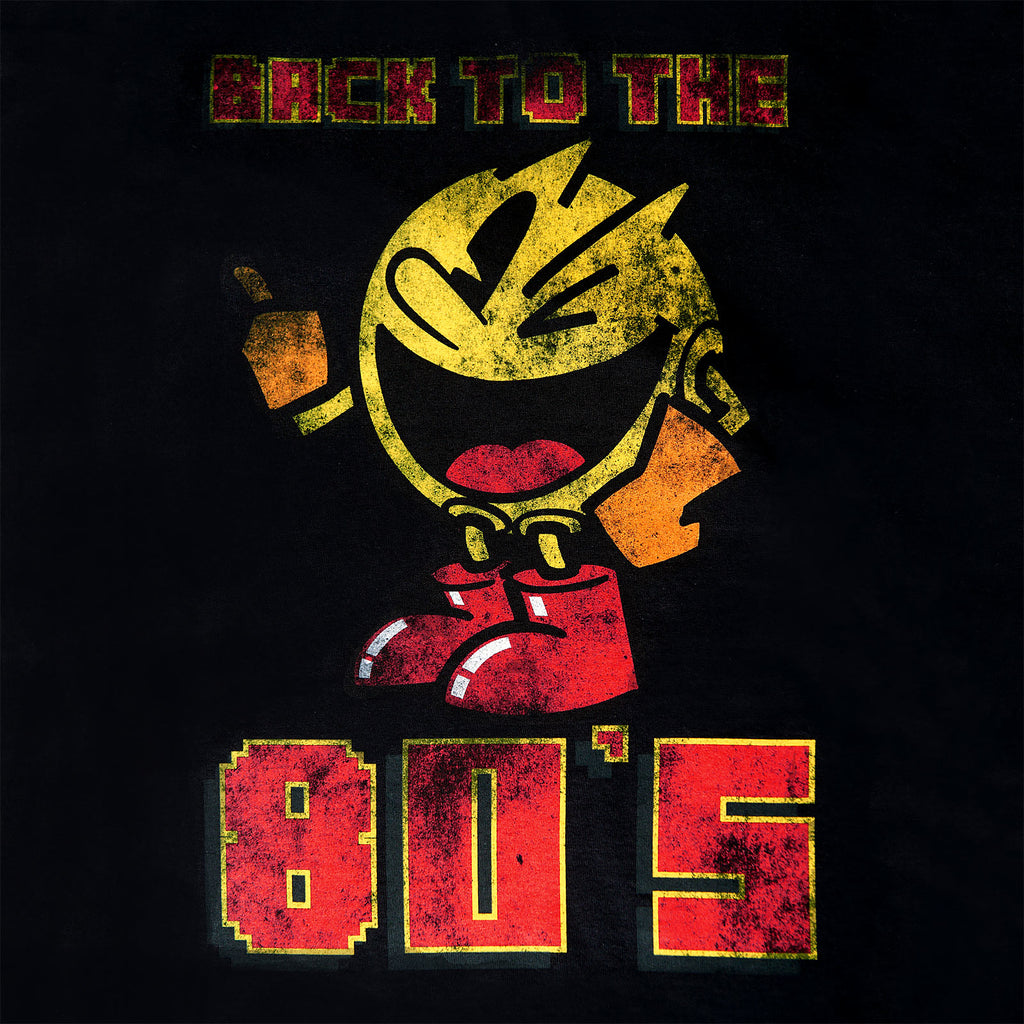 Immagine del prodotto Pac-Man - T-shirt nera 'Back to the 80's'