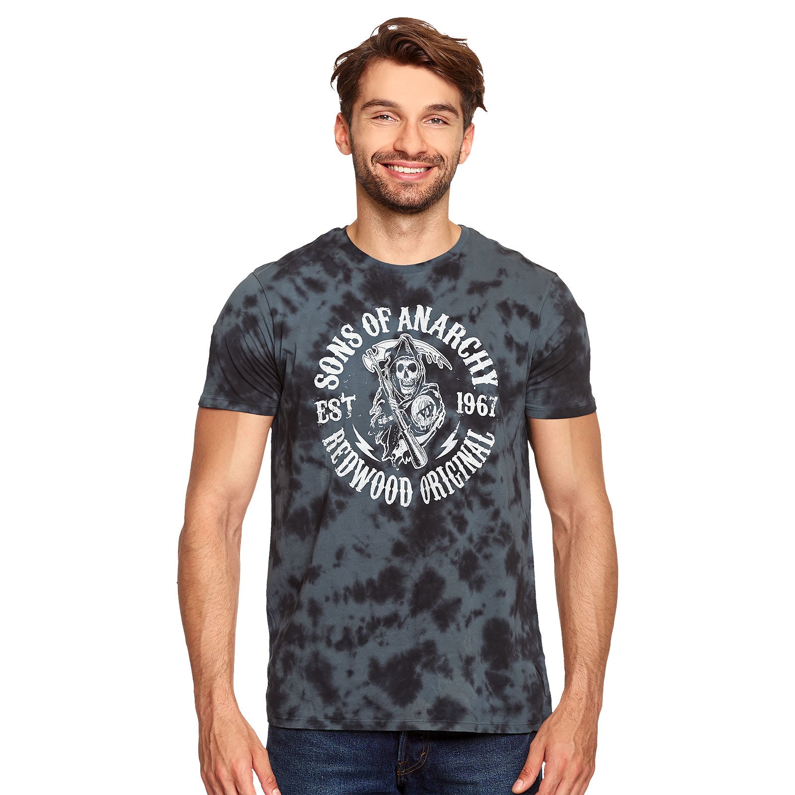 Immagine del prodotto Sons of Anarchy - T-shirt grigia con logo Reaper