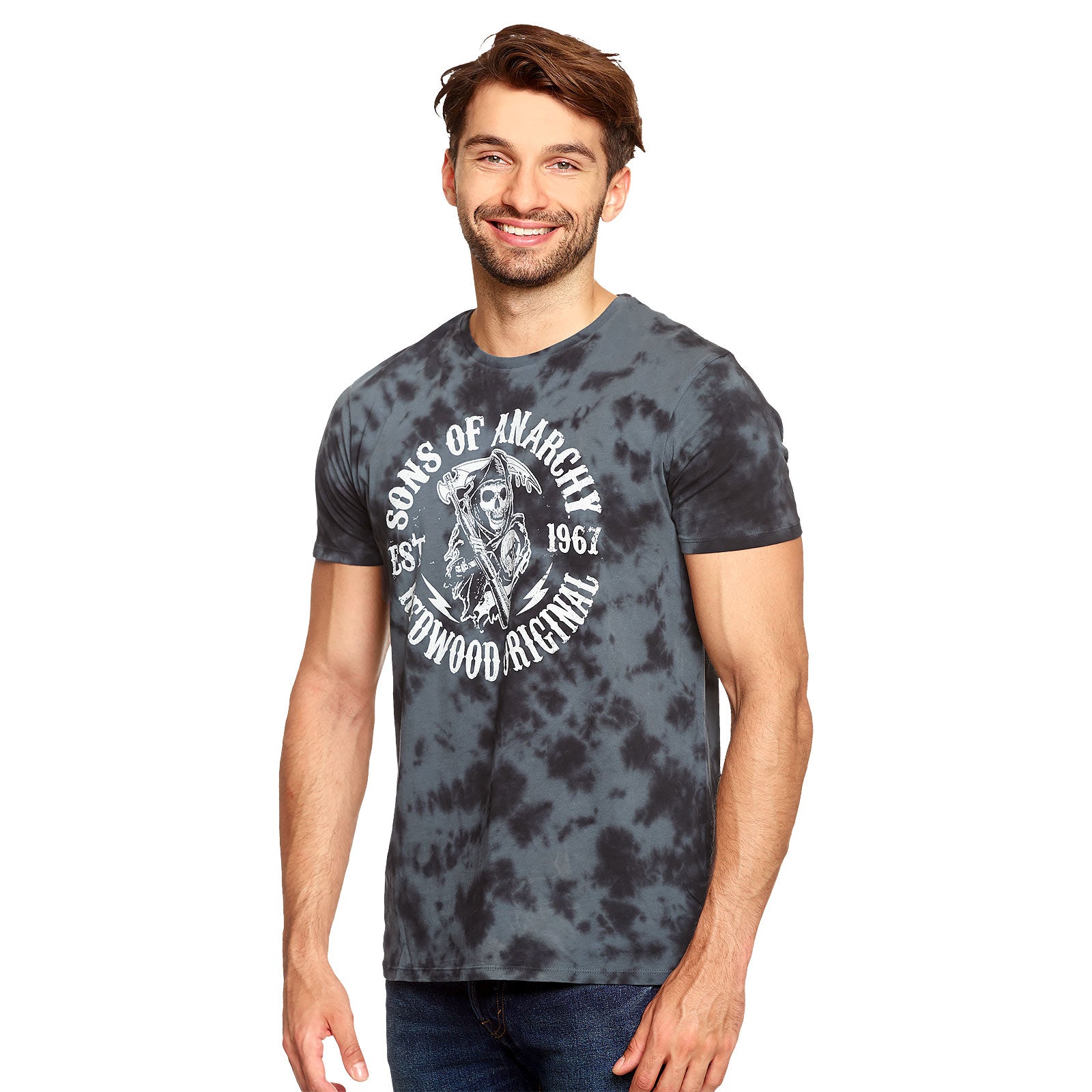 Immagine del prodotto Sons of Anarchy - T-shirt grigia con logo Reaper