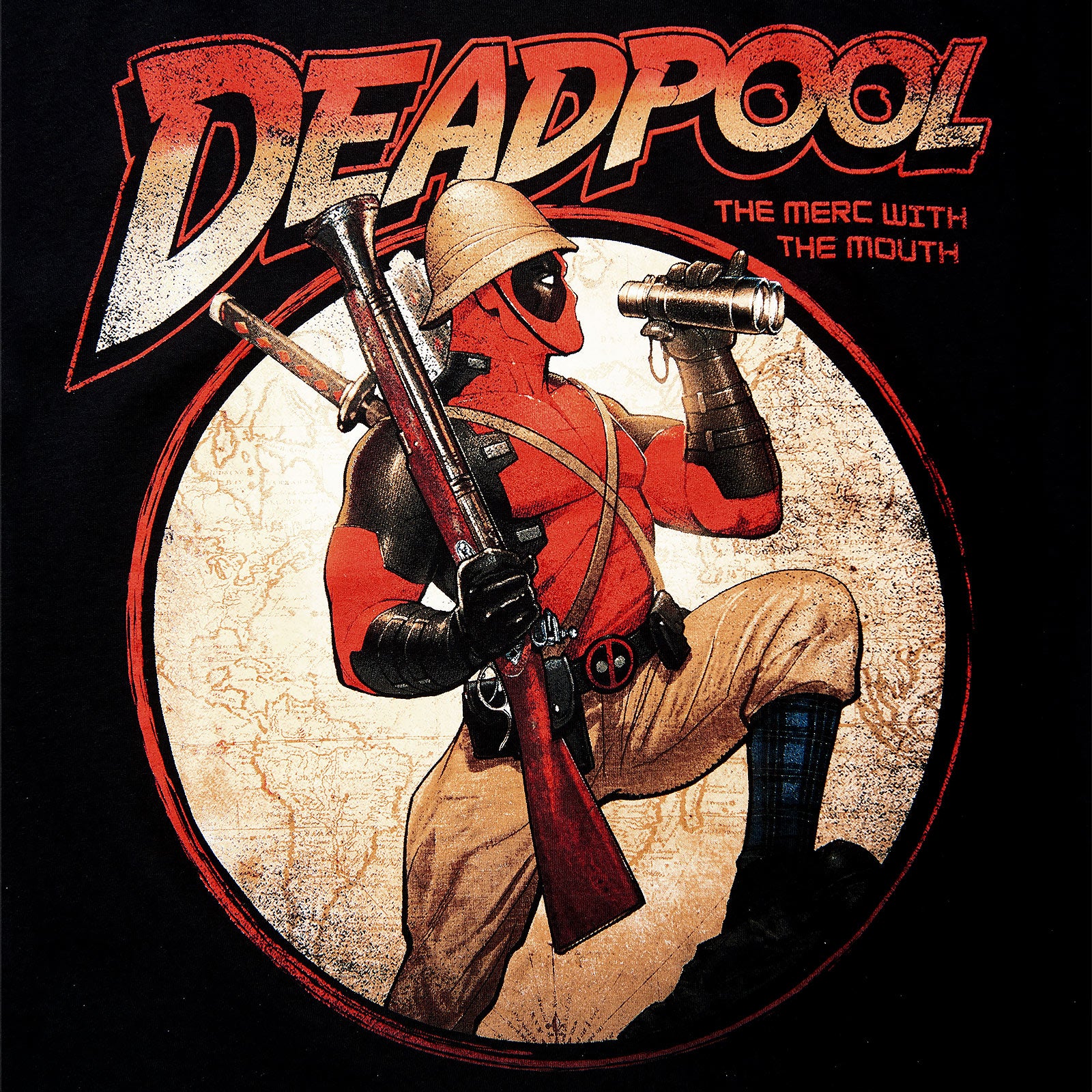 Immagine del prodotto Deadpool - Tempo per avventure T-shirt nera