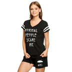 Immagine del prodotto American Horror Story - Normal People Scare Me Pigiama corto da donna