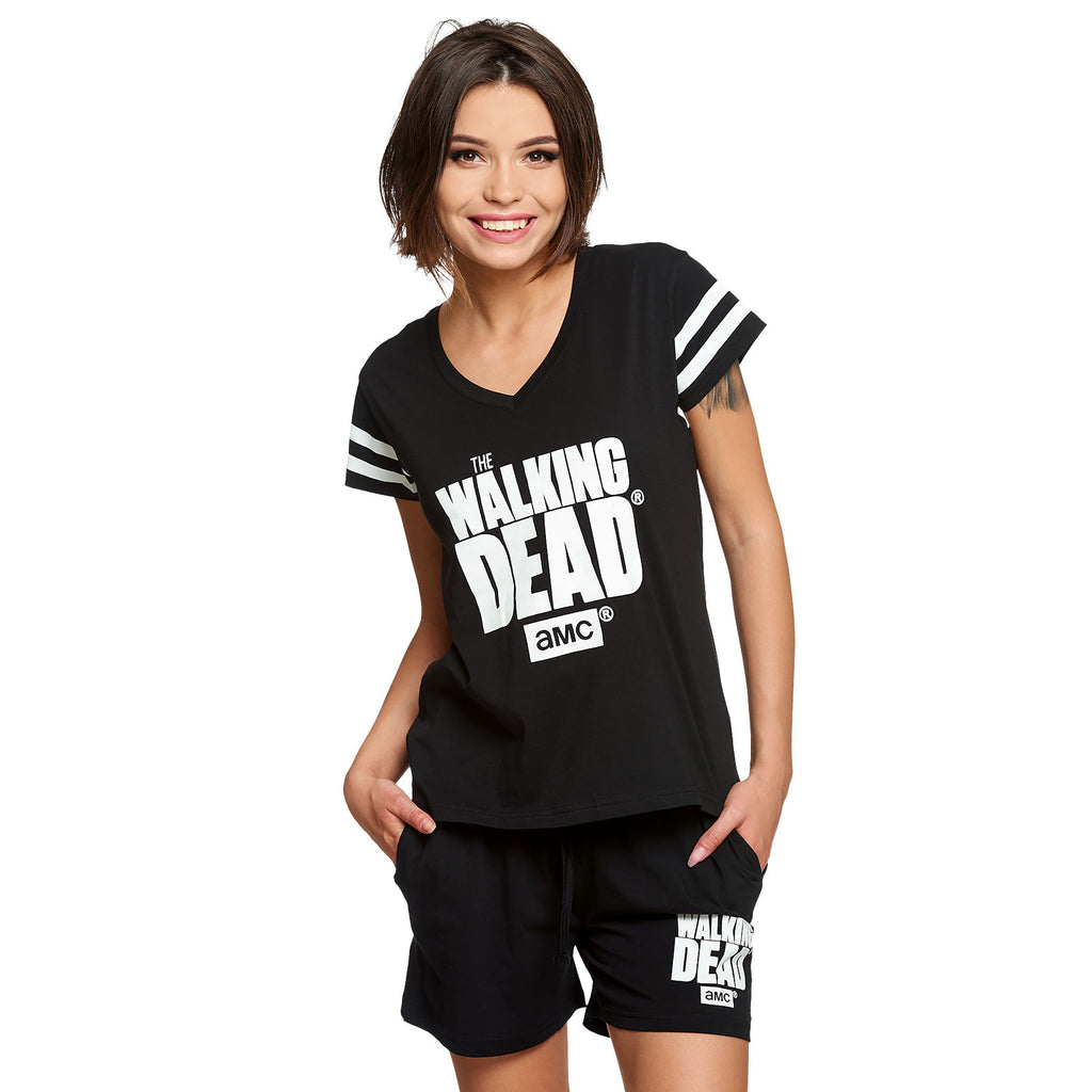 Immagine del prodotto Walking Dead - Pigiama corto con logo per donna