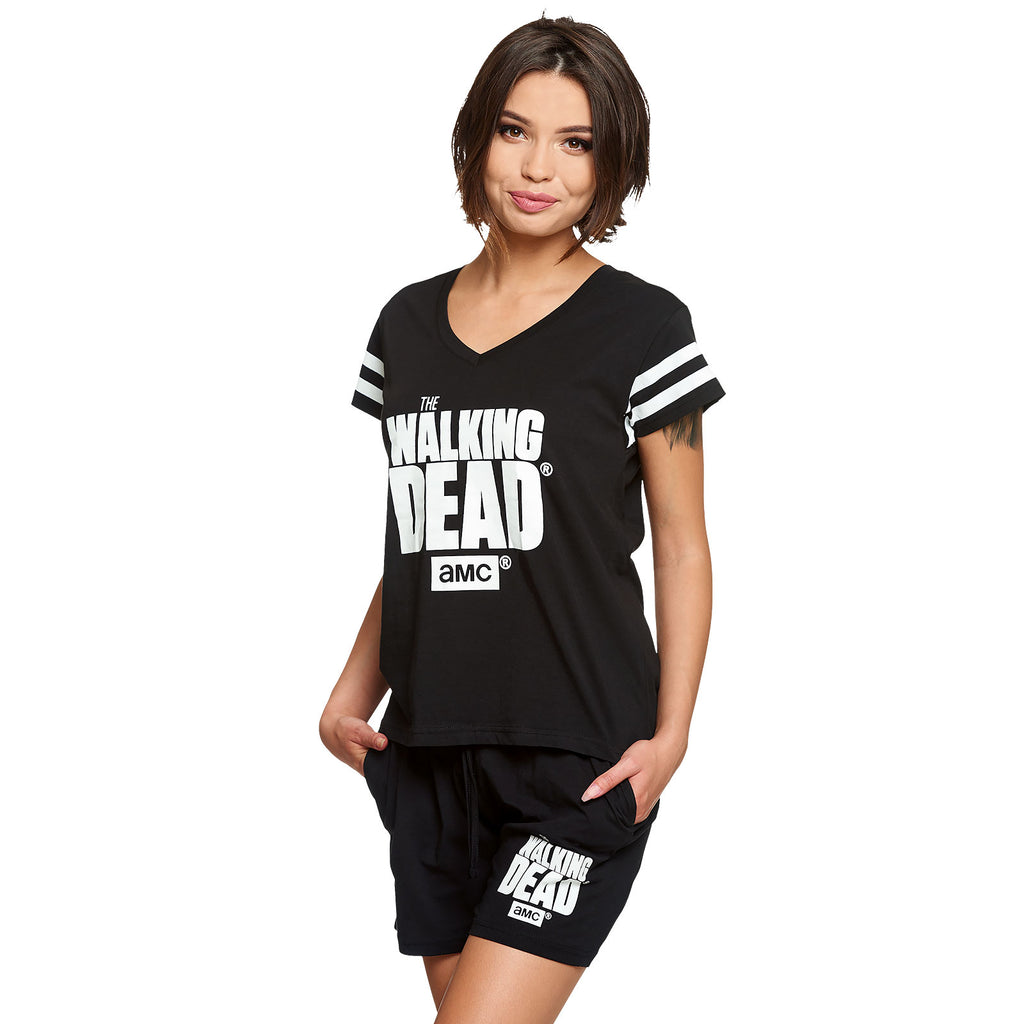 Immagine del prodotto Walking Dead - Pigiama corto con logo per donna