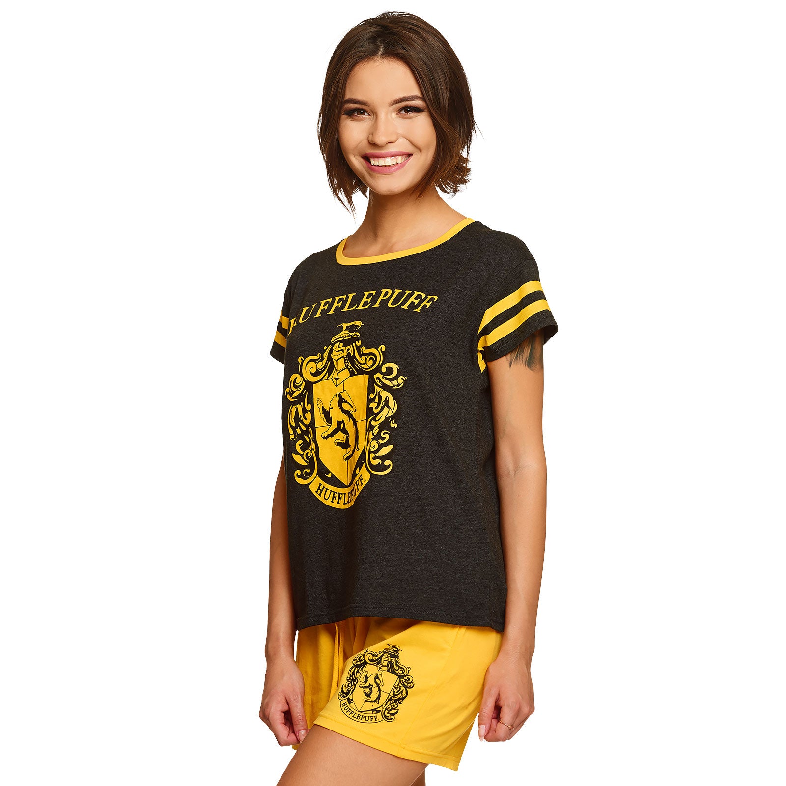 Immagine del prodotto Harry Potter - Pigiama corto da donna Hufflepuff