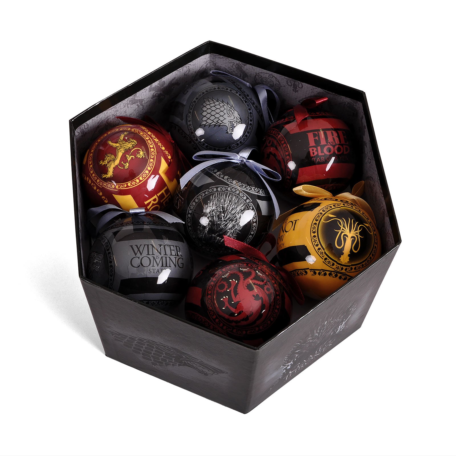 Immagine del prodotto Game of Thrones - Palline di Natale con stemmi 14 pezzi