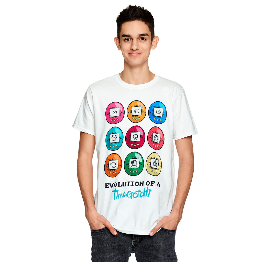 Product image Tamagotchi - Evolution of a Tamagotchi T-Shirt white