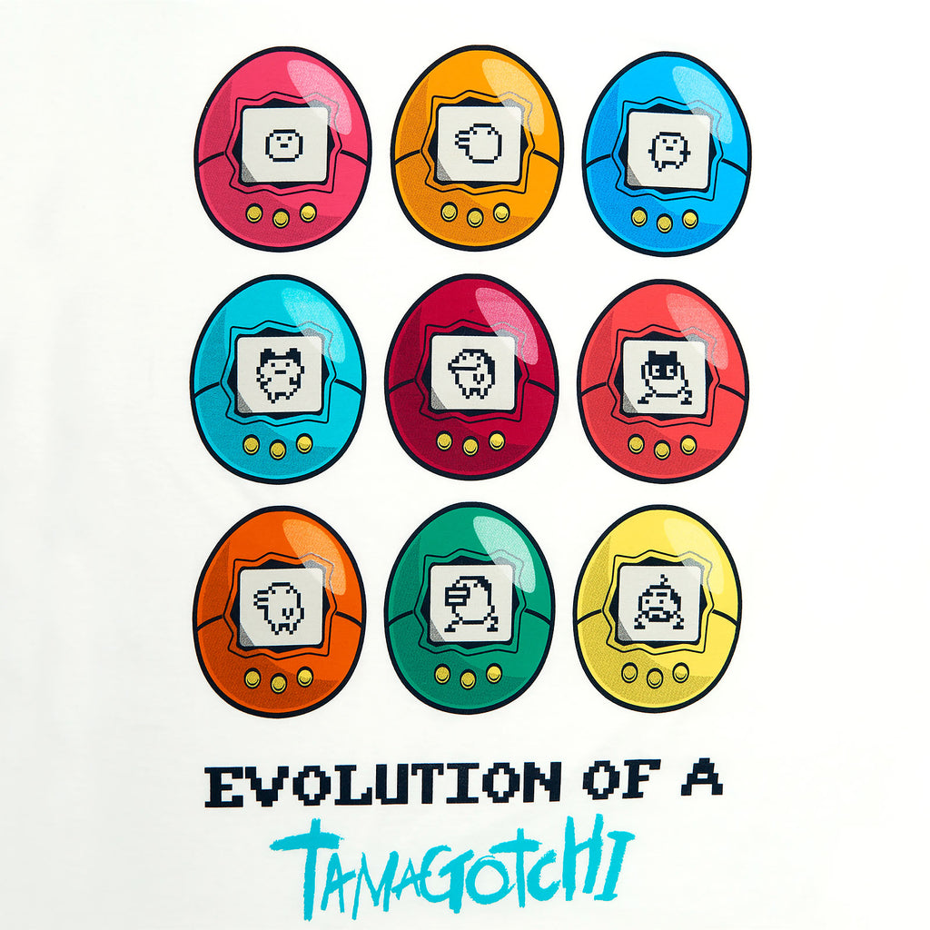 Product image Tamagotchi - Evolution of a Tamagotchi T-Shirt white